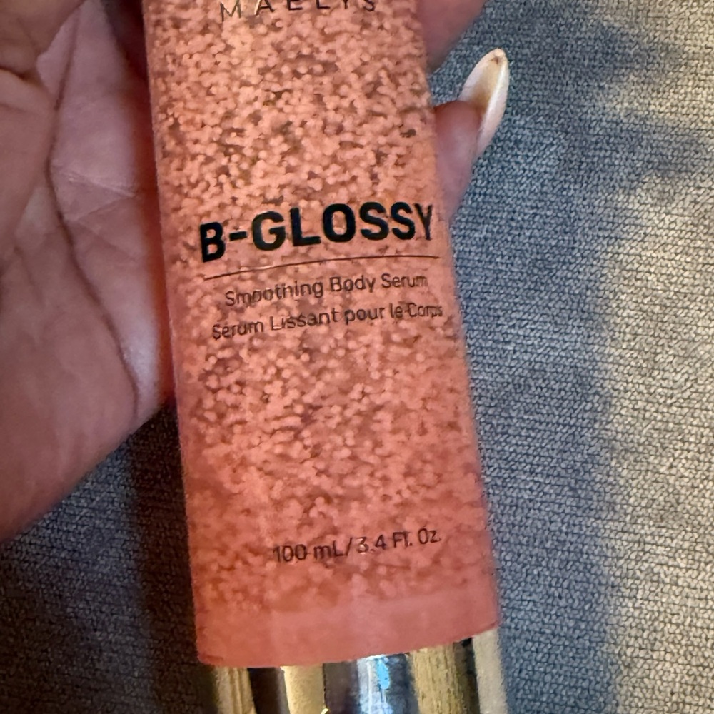 Marley’s B-GLOSSY Smoothing Body Serum - Pink